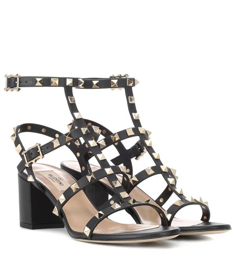 valentino sandals black|valentino sandals cheap.